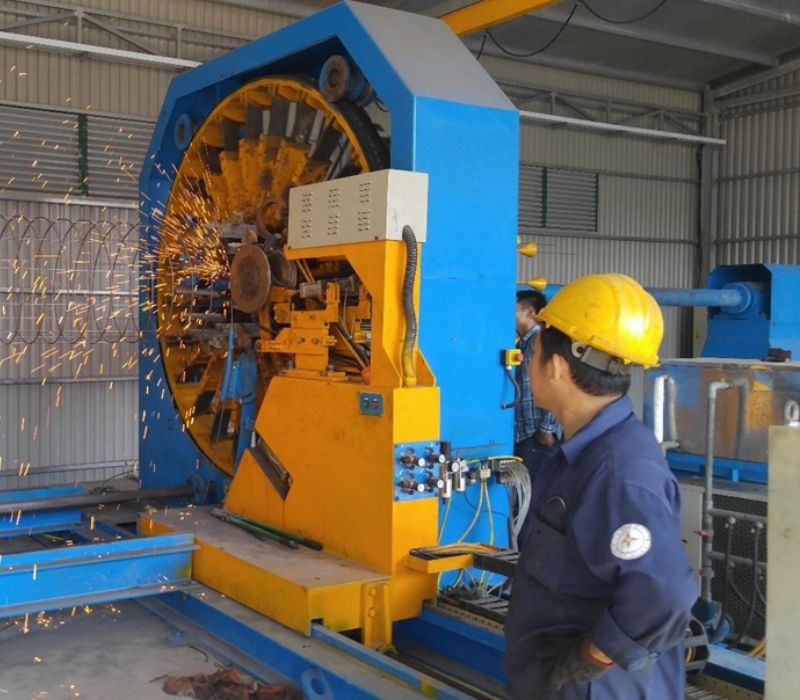 trụ bê tông xây dựng